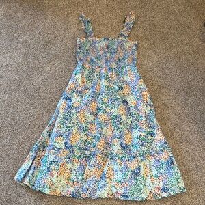 J. Crew Multicolor Floral Dress
